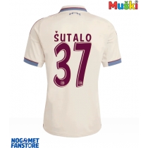 Ajax Josip Sutalo #37 Rezervni Dres 2025-26 Kratak Rukav